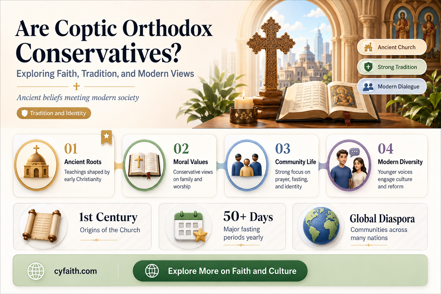 are coptic orthodox conservative