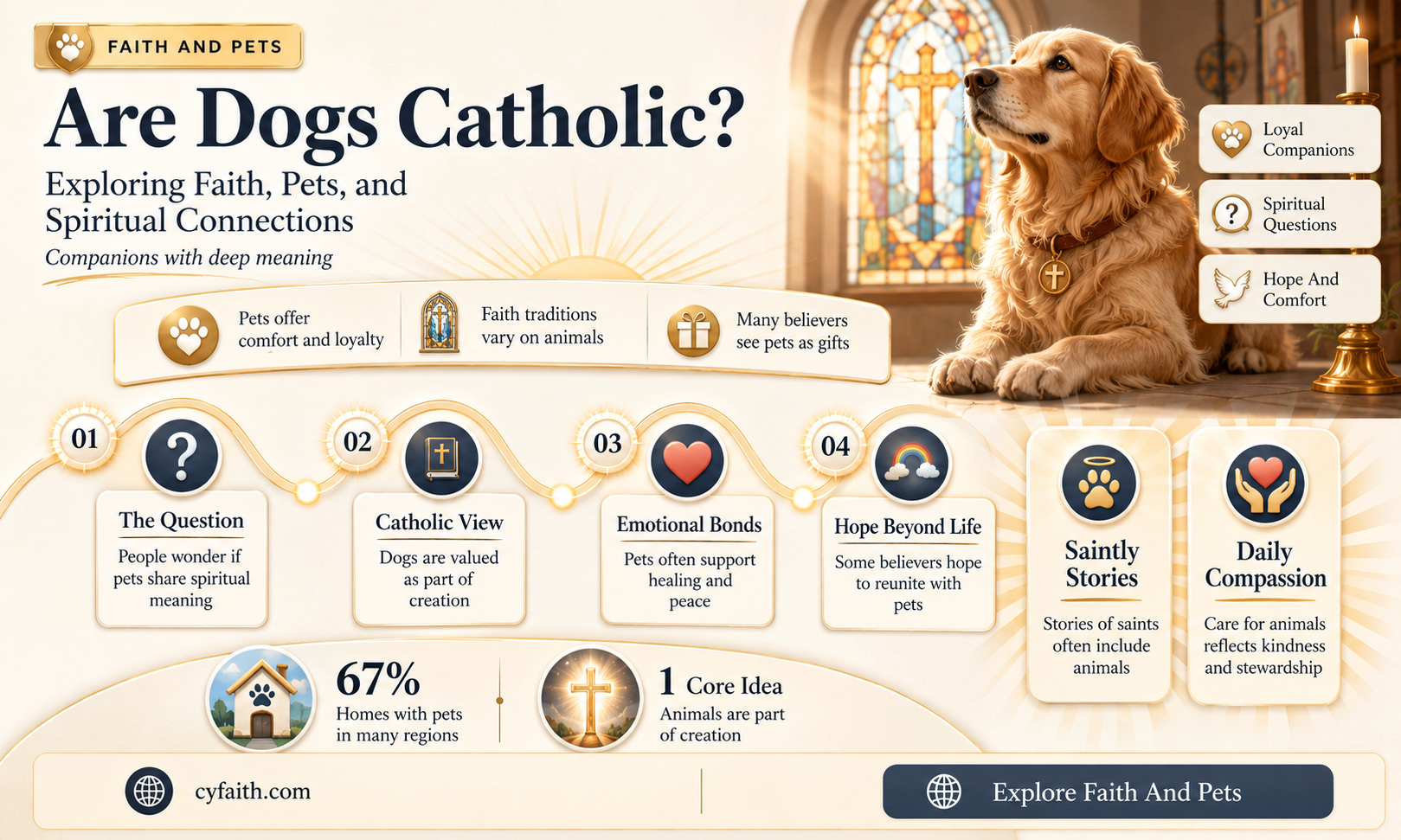 are dogs catholic