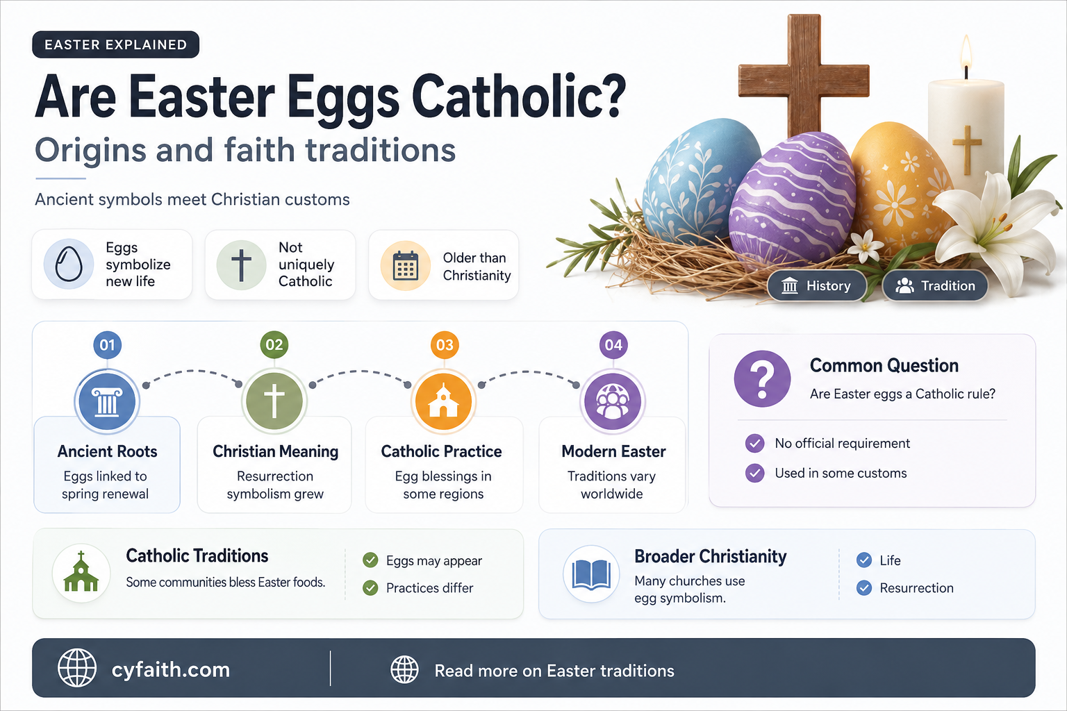 are easter eggs catholic