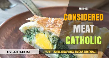 Are Eggs Considered Meat in Catholic Dietary Practices?