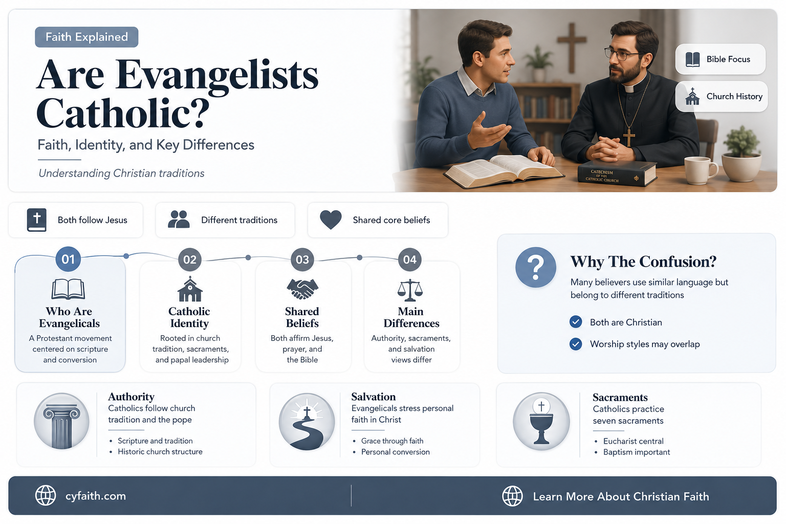 are evangelists catholic