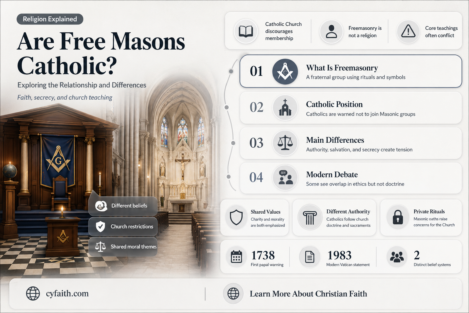 are free masons catholic