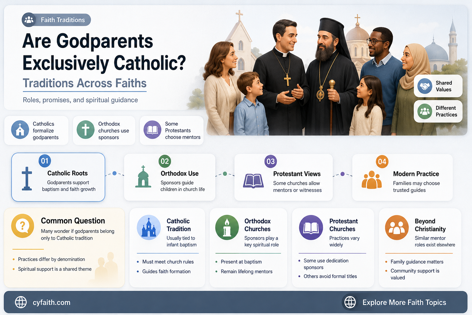 are godparents only catholic