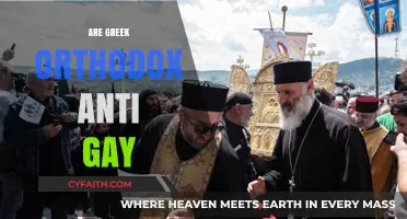 Greek Orthodox Church's Stance on LGBTQ+ Issues: Exploring Perspectives and Practices