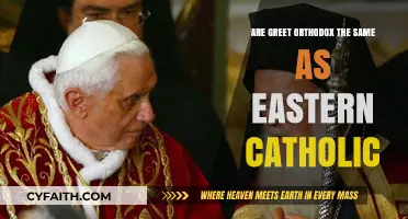 Exploring Eastern Catholic and Greek Orthodox Similarities