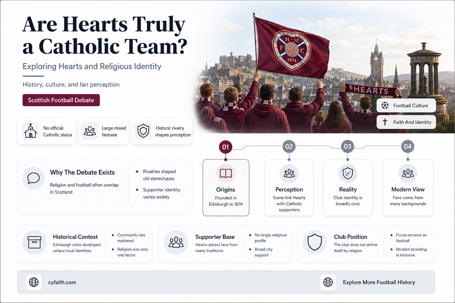 are hearts a catholic team