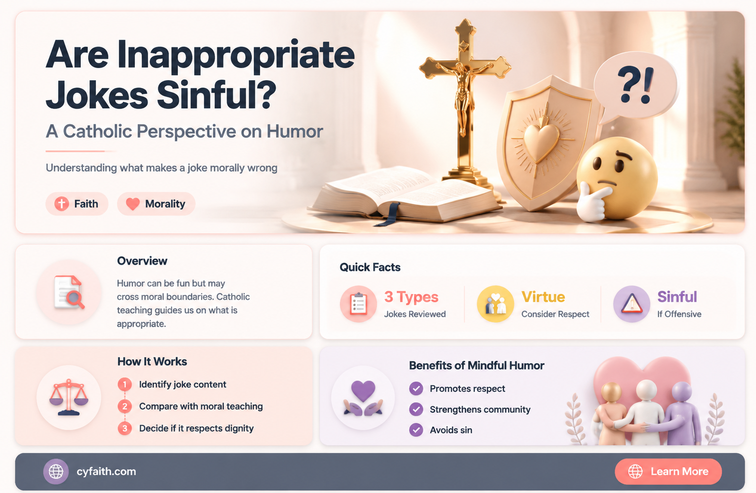 are inappropriate jokes sinful catholic