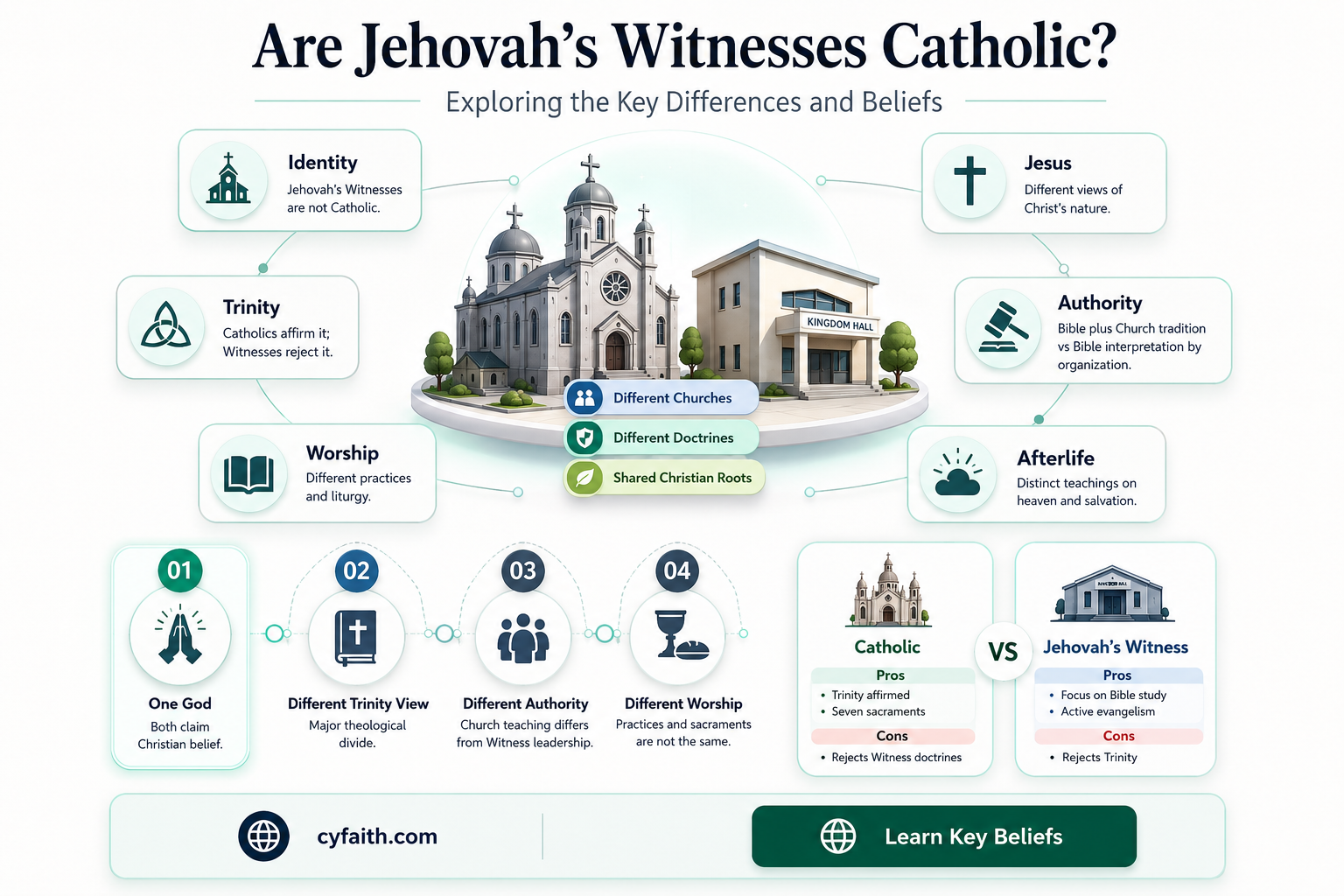 are jehovah witness catholic