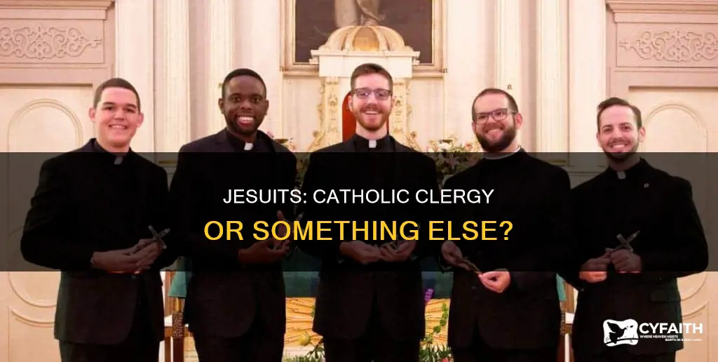 are jesuits members of the catholic clergy