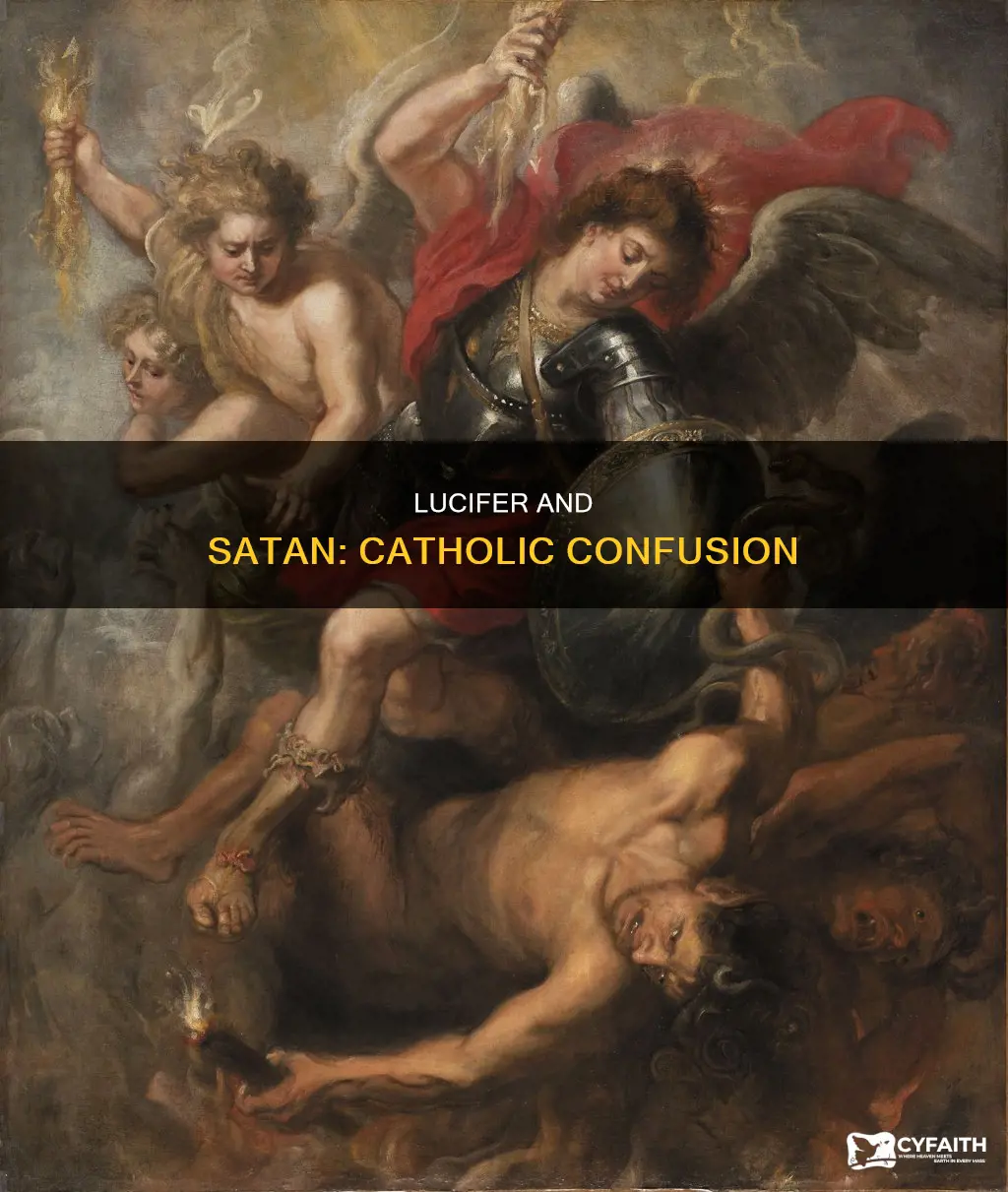 are lucifer and satan the same catholic