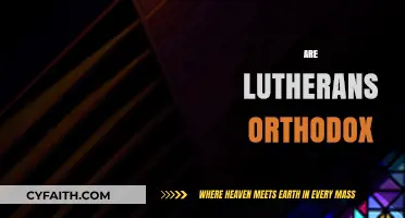 Lutherans and Orthodoxy: Exploring Theological Similarities and Key Differences