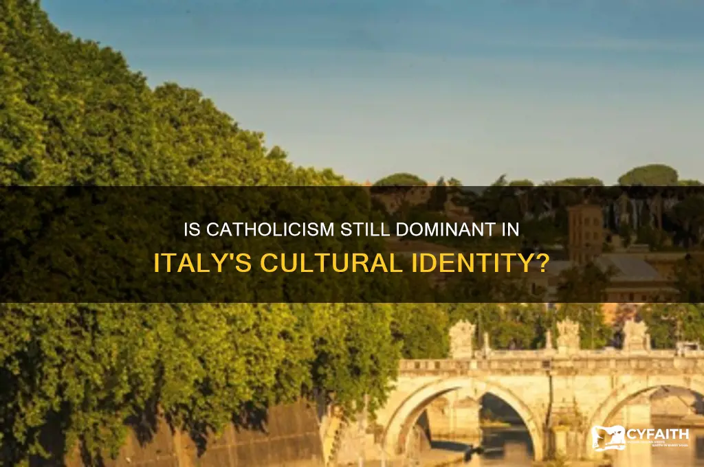 are many itaians still catholic