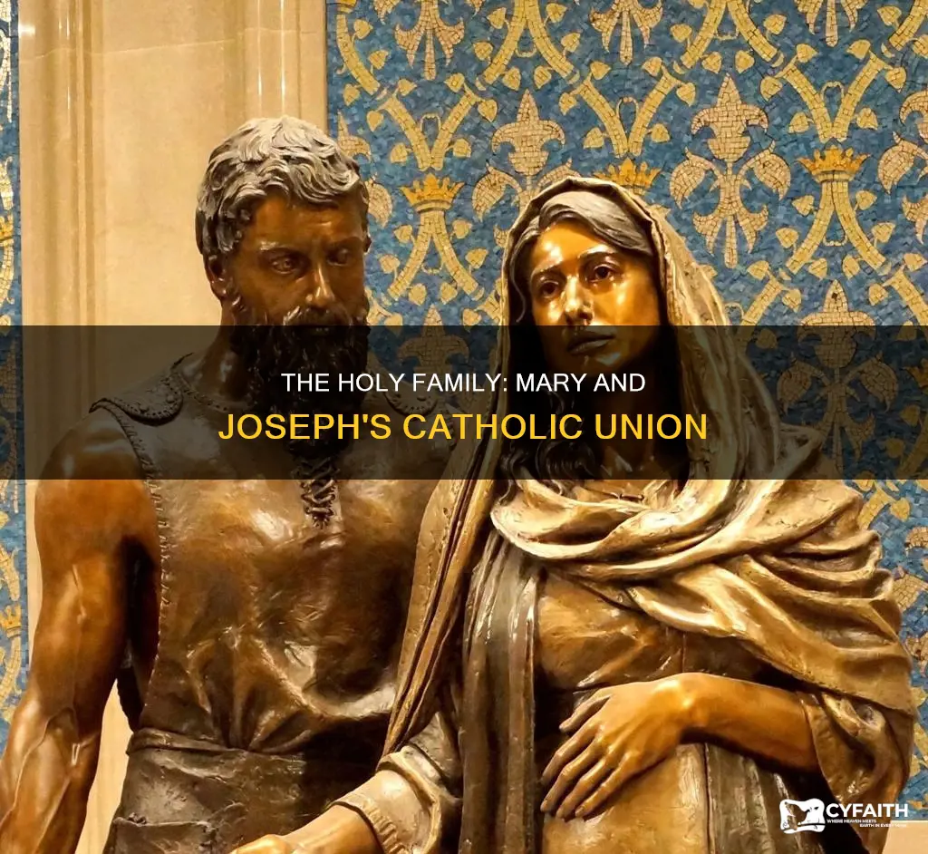 are mary and joseph married catholic