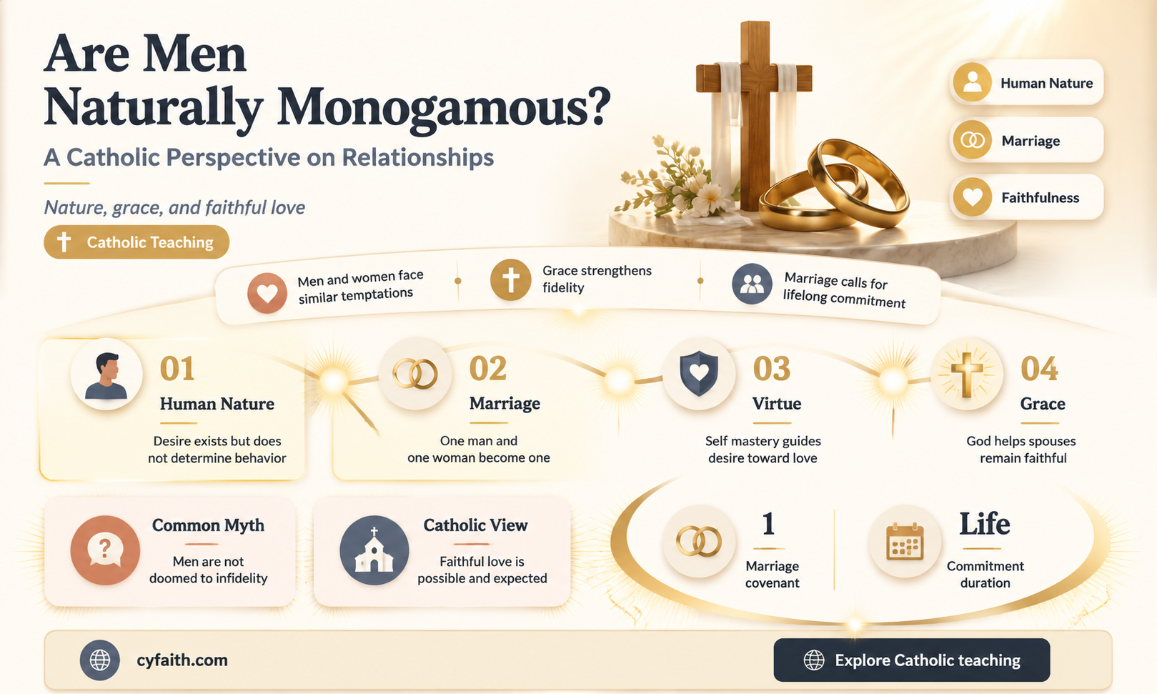 are men monogamous catholic