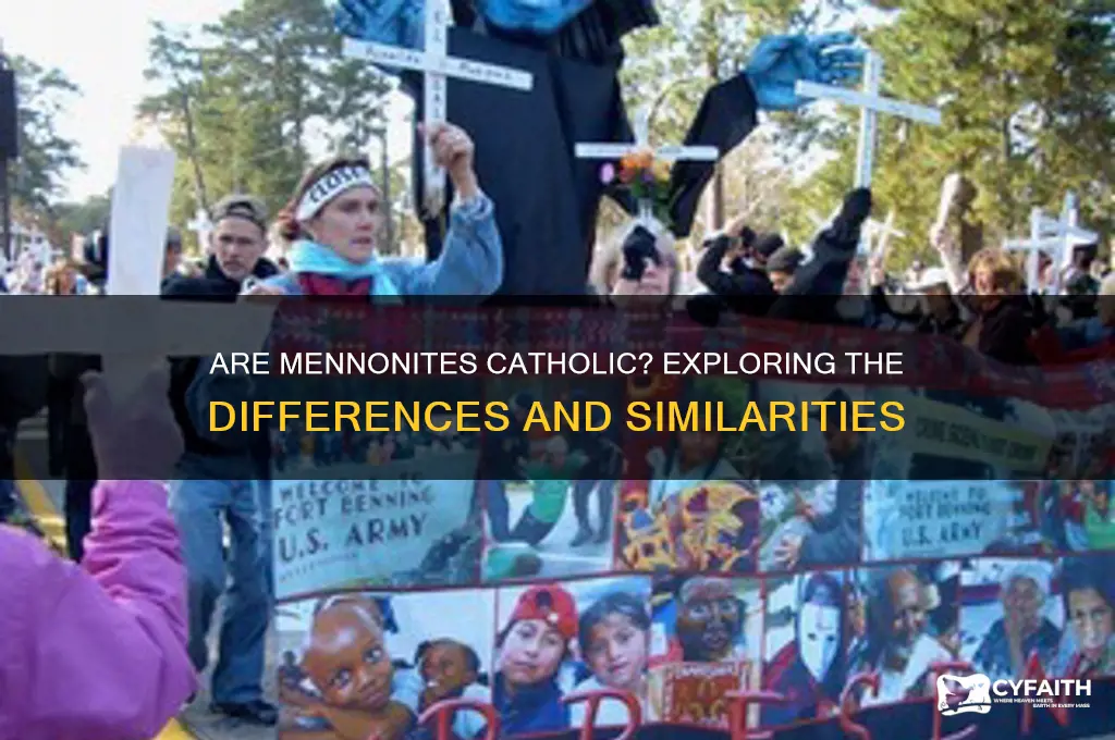 are mennonites catholic