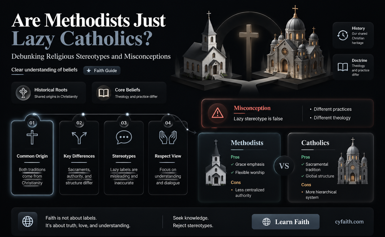 are methodists lazy catholics