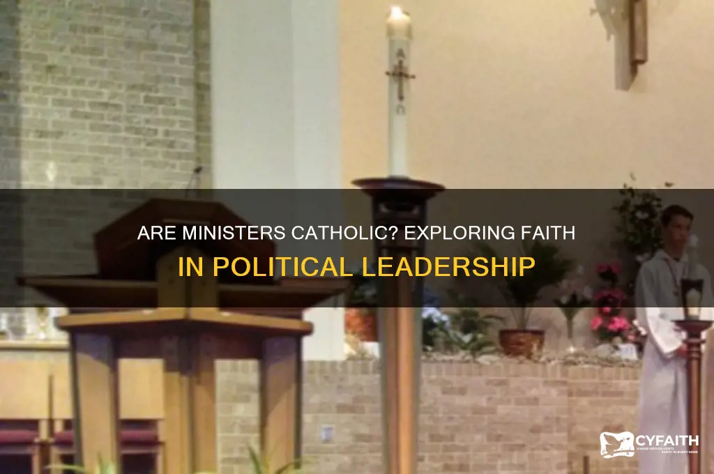 are ministers catholic