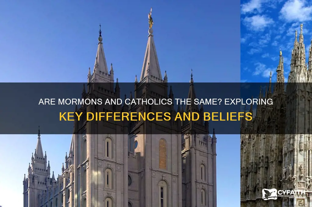 are mormons catholics