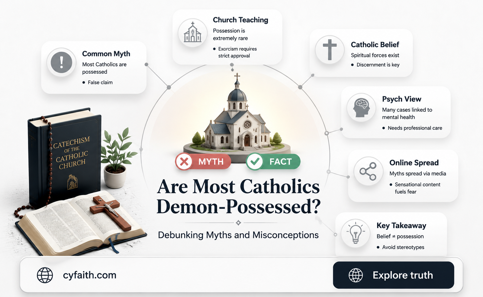 are most catholics demon posessed