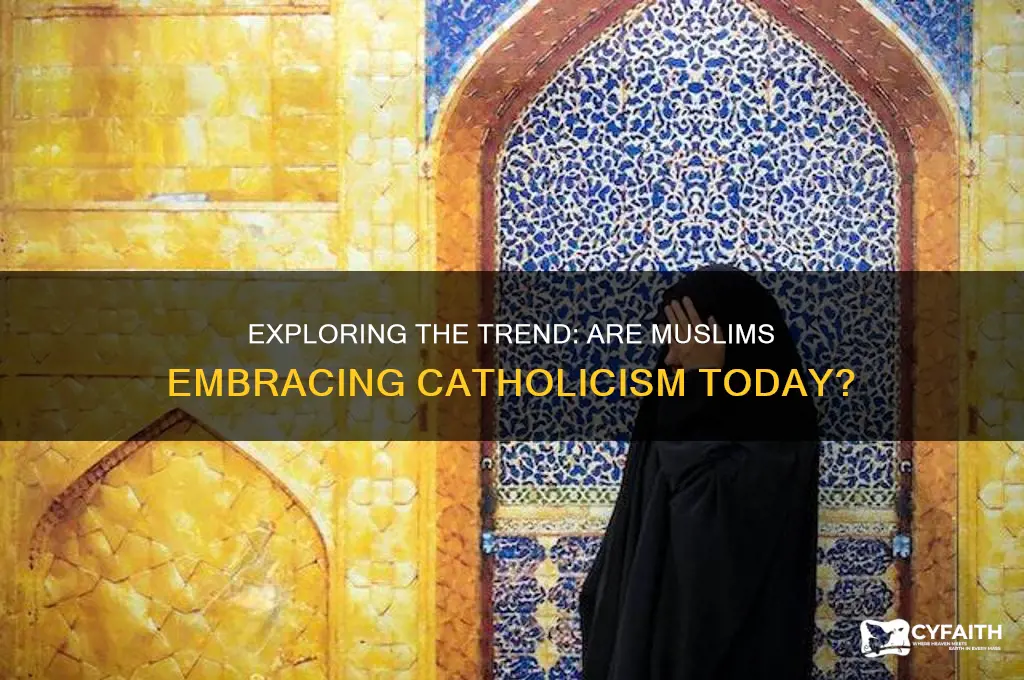 are muslims converting to catholic
