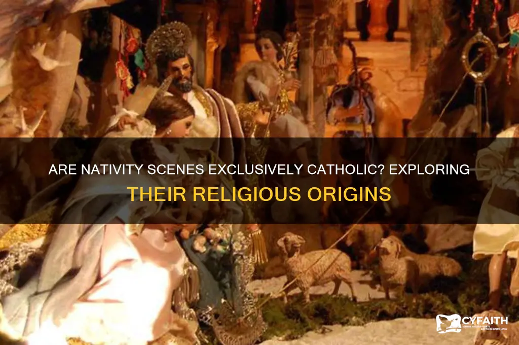 are nativity scenes catholic