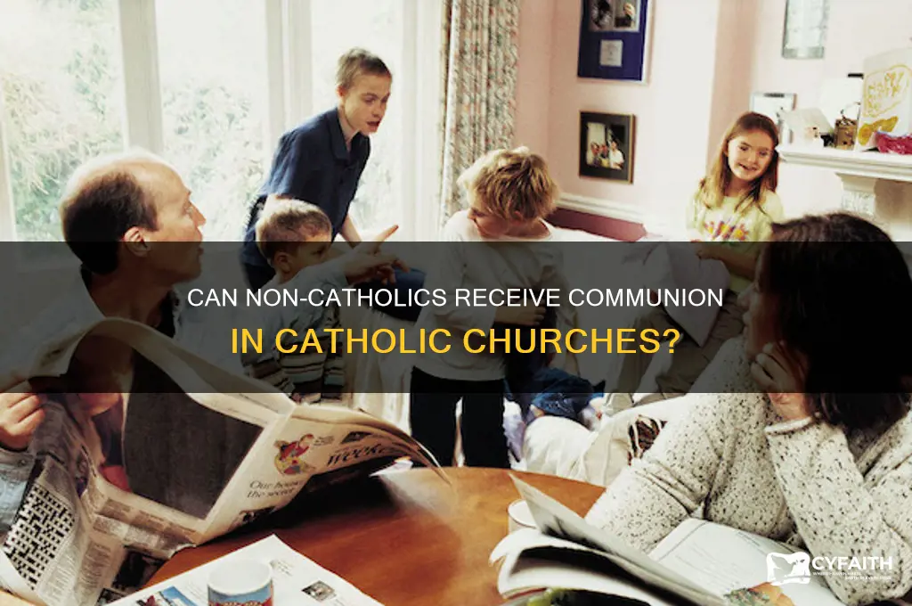 are non catholics allowed to take part in catholic communion