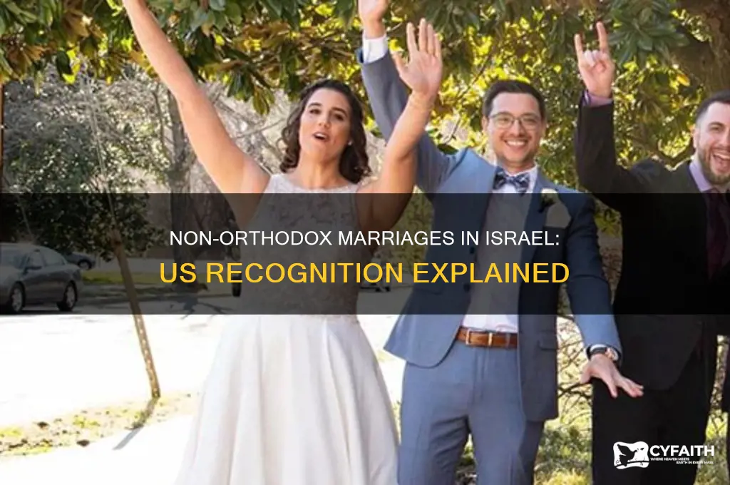 are non-orthodox marriages in israel recognized in the us