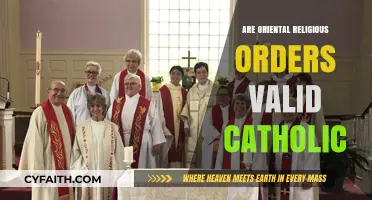 Oriental Religious Orders: Valid Catholic or Not?