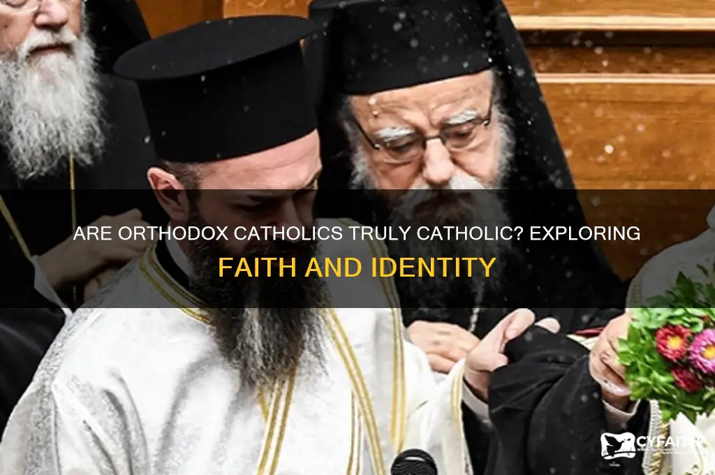 are orthodox catholics really catholic