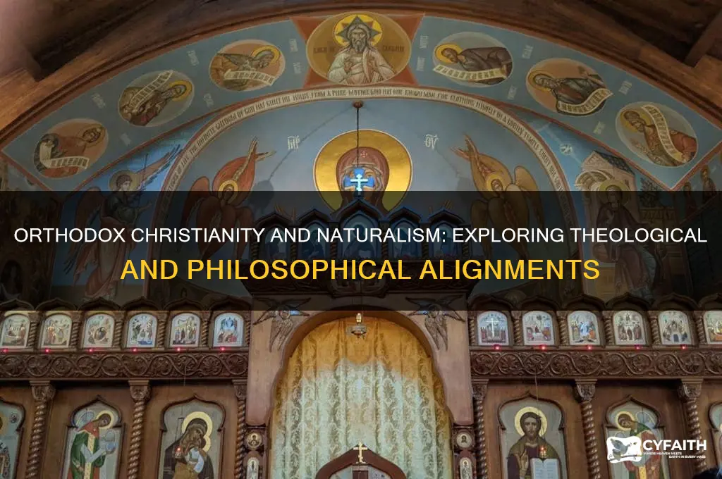 are orthodox christians anaturalist religion
