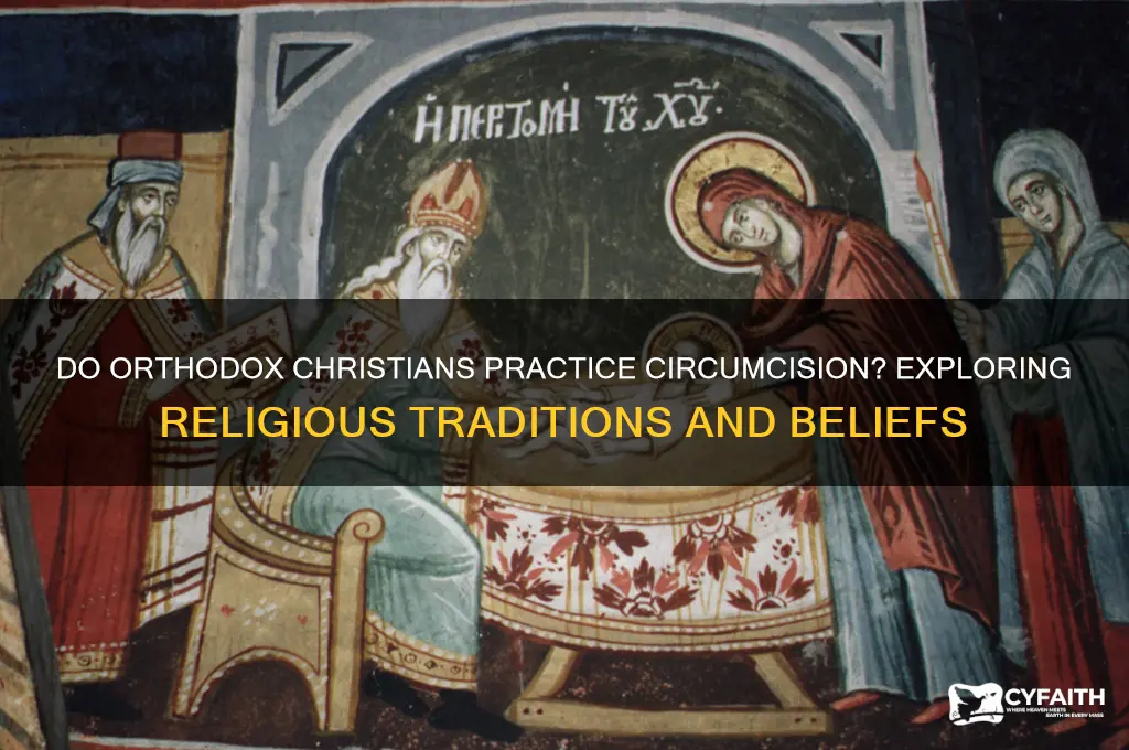 are orthodox christians circumcised