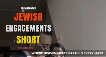 Orthodox Jewish Engagements: Exploring the Tradition of Shorter Courtships