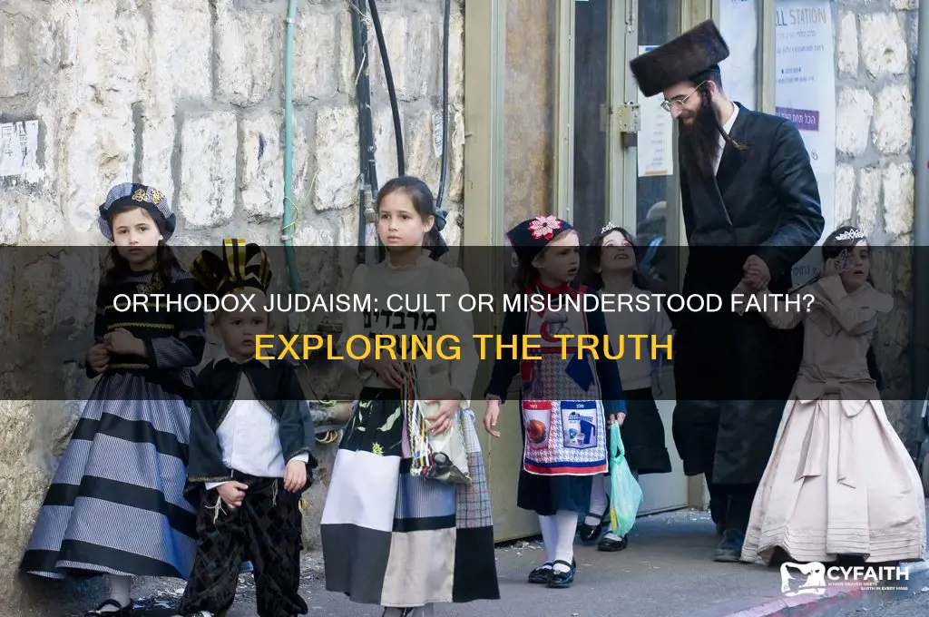 are orthodox jews a cult