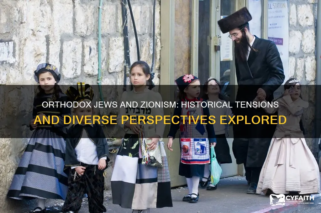 are orthodox jews against zionism