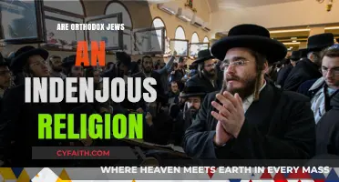 Are Orthodox Jews an Indigenous Religion? Exploring Historical and Cultural Roots