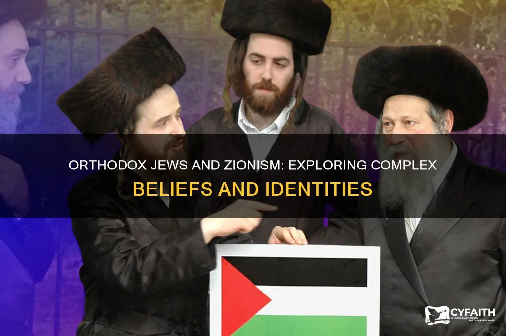 are orthodox jews zionists
