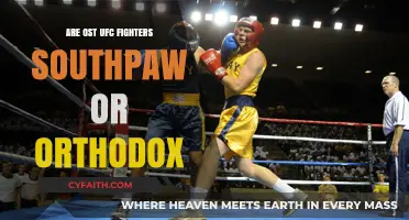 UFC Stance Analysis: Southpaw vs. Orthodox Among Top Fighters