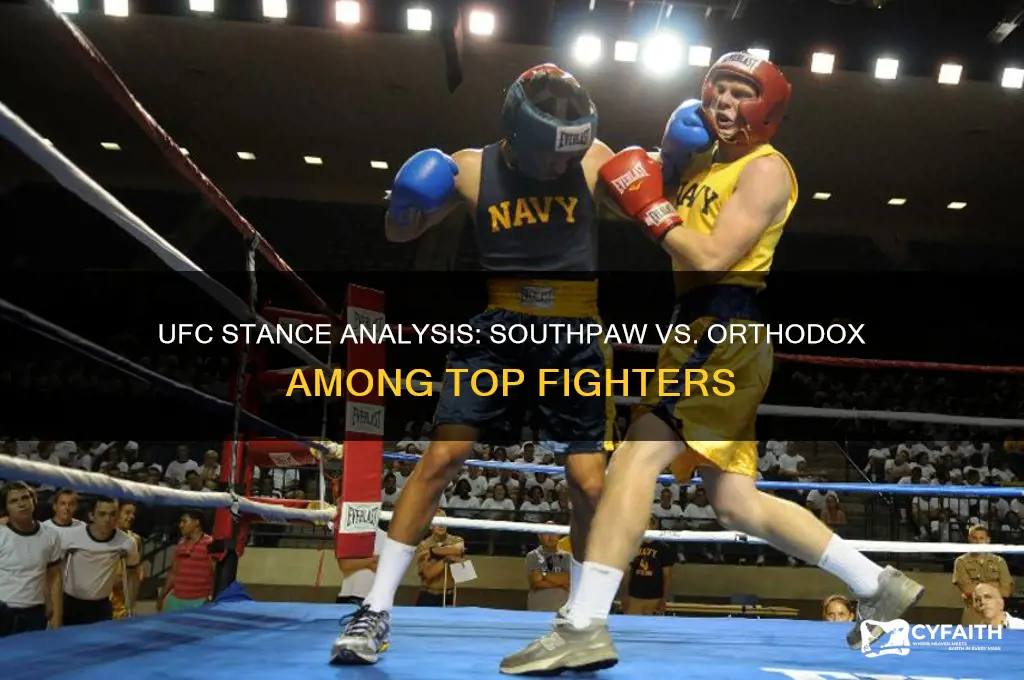 are ost ufc fighters southpaw or orthodox