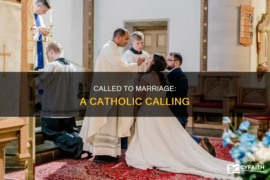 are people called to marriage catholic