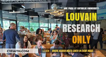 PhD Life at Catholic University of Louvain: Research Focus