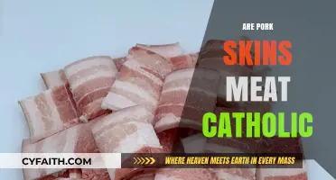 Are Pork Skins Considered Meat in Catholic Dietary Practices?