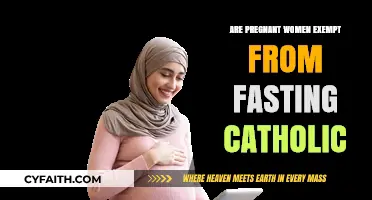 Pregnant Women: Exempt from Catholic Fasting