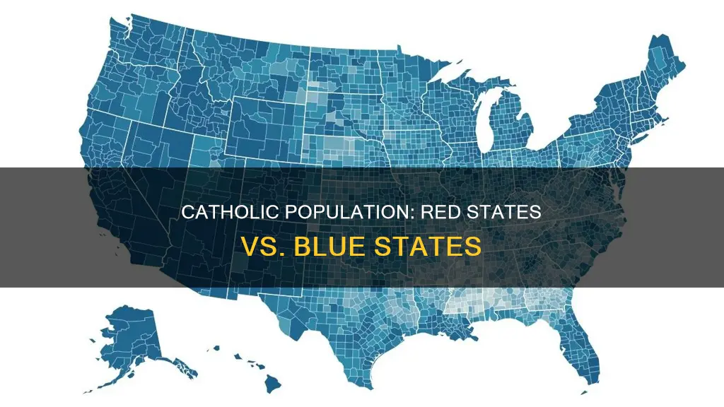 are red states more catholic than blue states