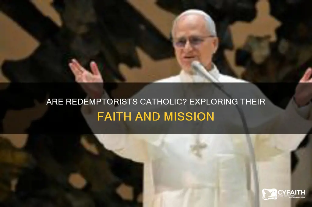 are redemptorists catholic