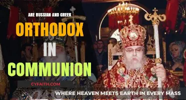 Russian and Greek Orthodox: Are They in Communion?