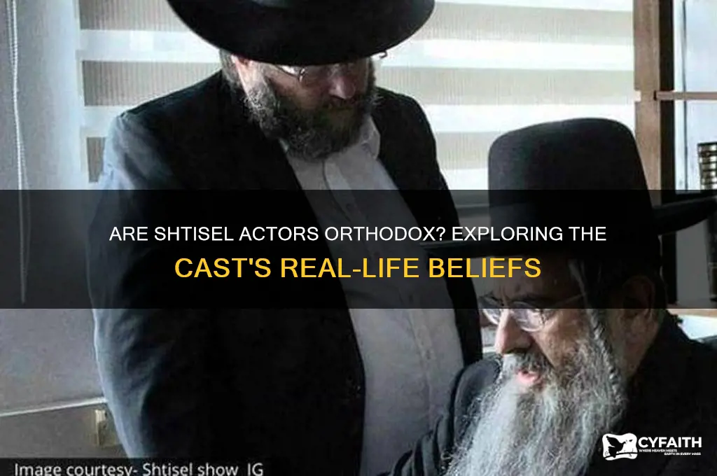 are shtisel actors orthodox