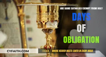 Are Some Catholics Exempt from Holy Days of Obligation?