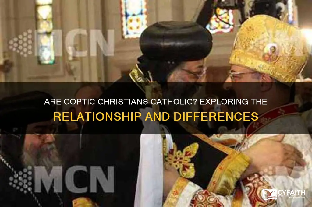 are some coptic christians catholic