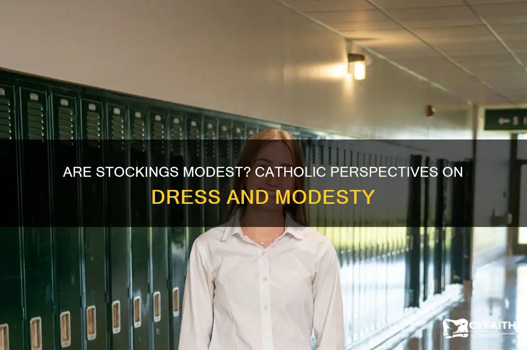 are stockinsgs modest catholic