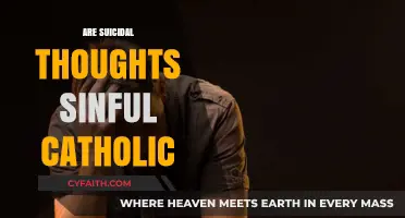 Suicidal Thoughts and Catholic Faith: Navigating Sin and Mental Health